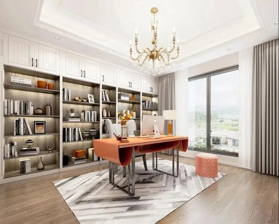 6种书房设计方案直接照搬就行，90%的家庭都适用！ - 知乎