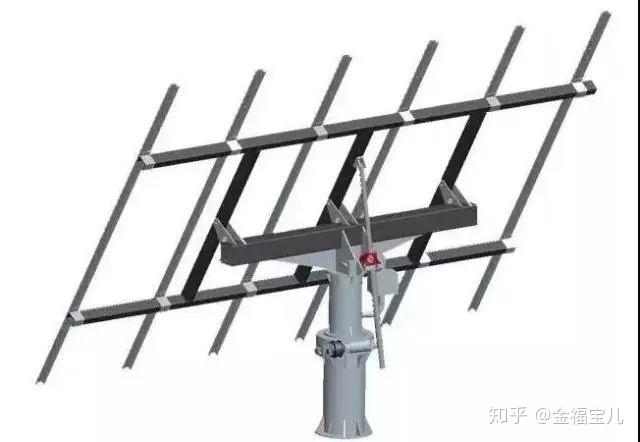 斜单轴平单轴地面单柱固定形式地面桁架式固定形式插入地面式固定支架