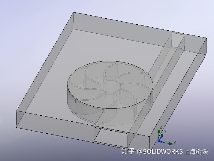 利用SOLIDWORKS Flow Simulation来进行旋转流体仿真 - 知乎