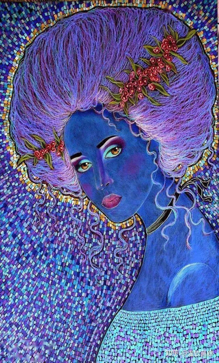 德国现代艺术画家亚历西亚冯梅尔