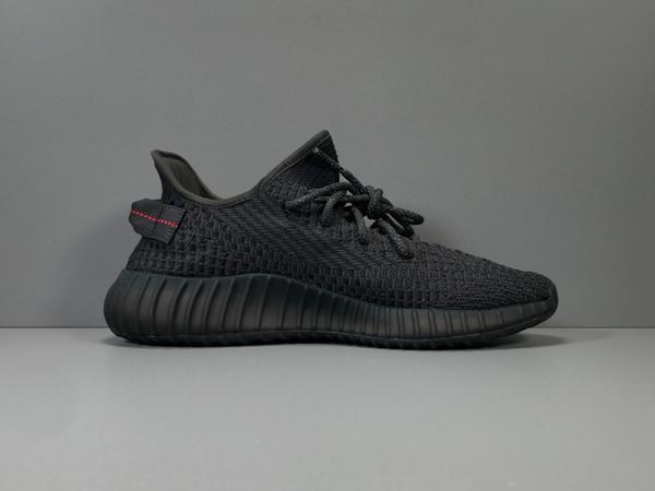 Yeezy 350 v2 Static Reflective Black [FU9007] $160.00