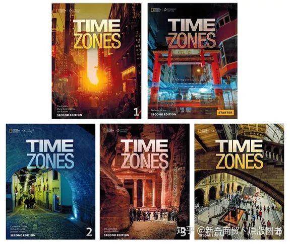 国家地理学习NGL 顶级原版青少教材Time Zones（2nd Edition）——小托福 