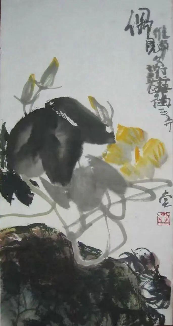 黄艺昌:游蟹戏百花