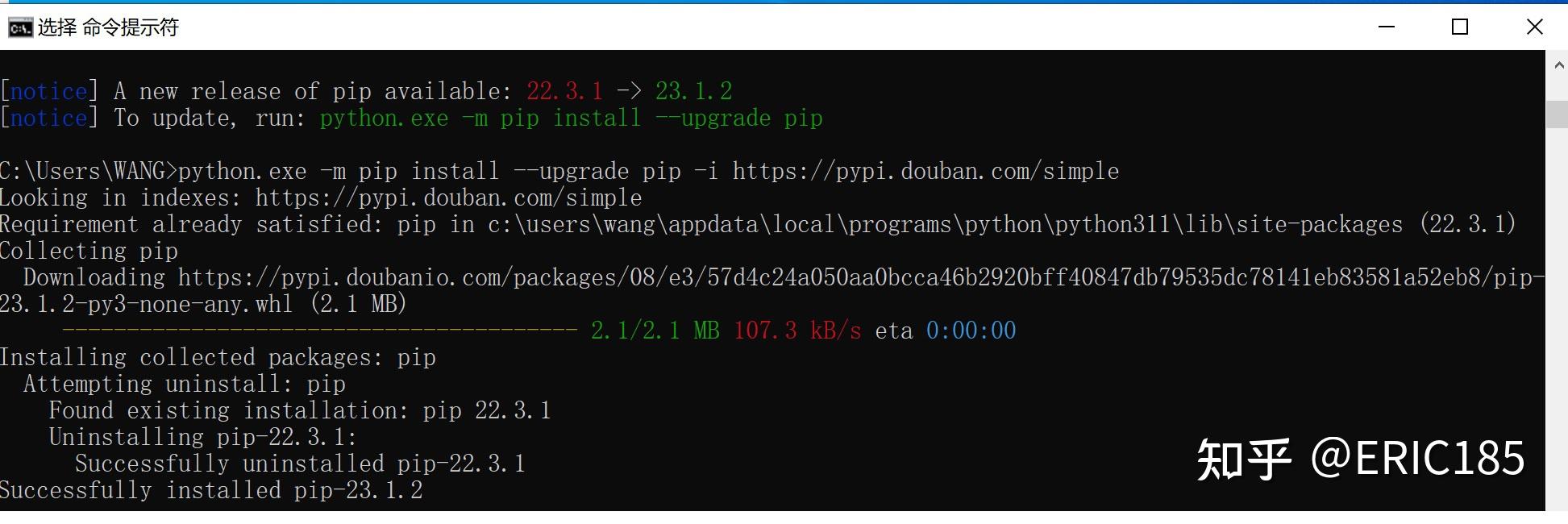 failed when install using 'pip install git+https:... pip 升级或安装包失败 - 知乎