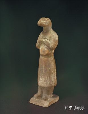唐代陶画彩十二生肖俑- 知乎