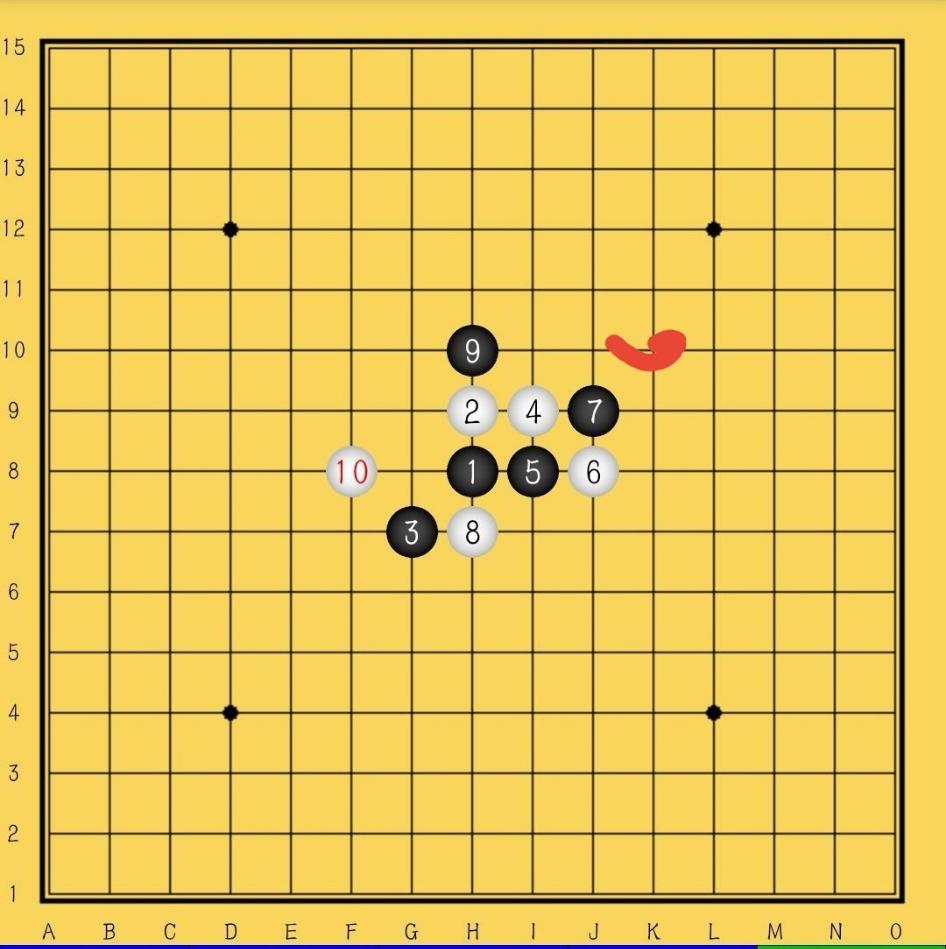 五子棋图纸怎么画图片