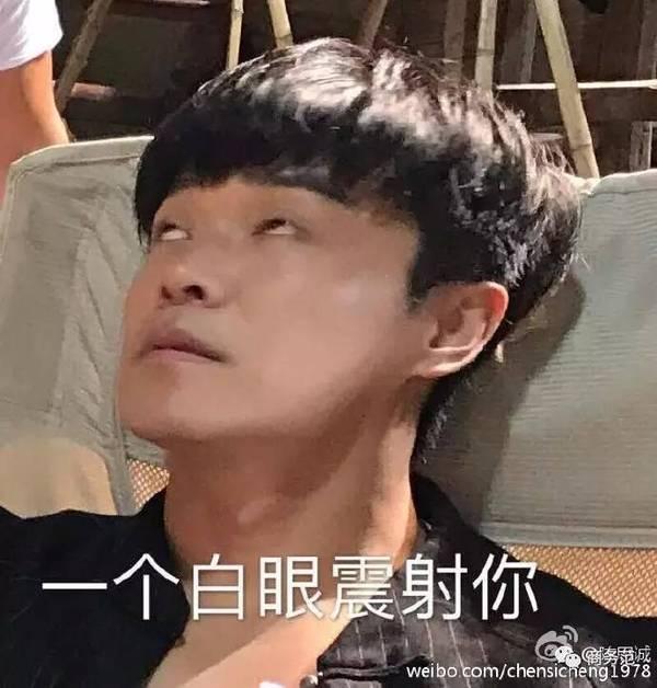 对于陈思诚婚内出轨这件事,范主只想用他自己p的表情包怼他?