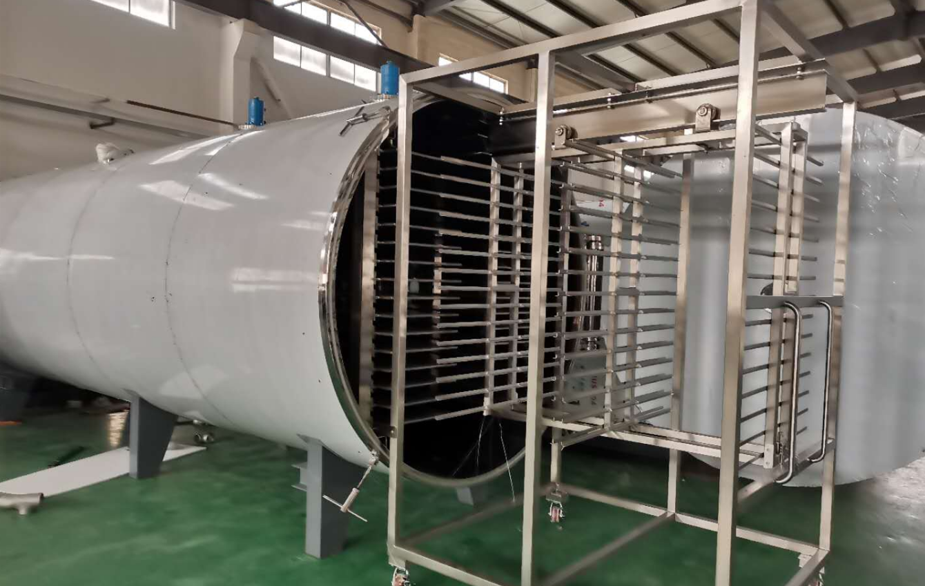 果蔬冻干机即溶果蔬沙拉冻干粉制作流程