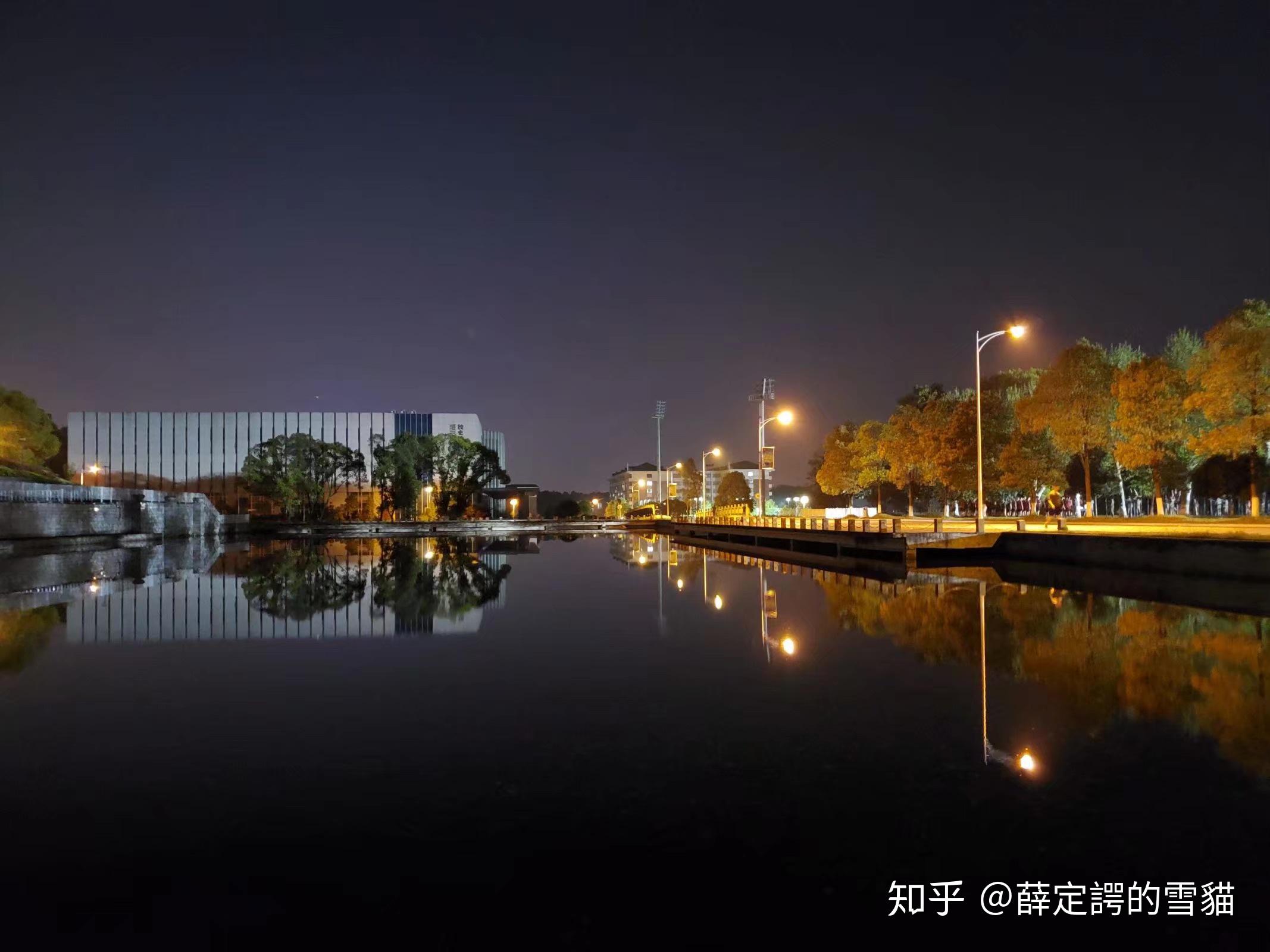 国防科技大学夜景图片