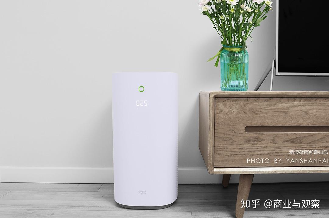华为hilink全效空气净化器c400高清图评