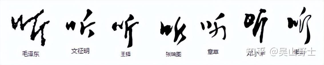 “聽”字是怎样简化为“听”的?为什么是口字旁? - 知乎