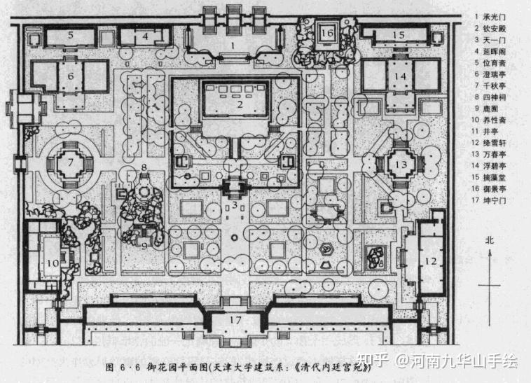 《中国古典园林史》经典园林平面图-画图题必备素材 - 知乎