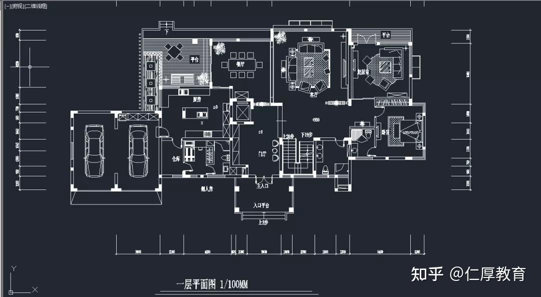 室内设计「超全」100套完整家装CAD施工图(附效果图) - 知乎