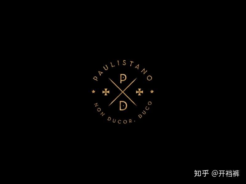 设计黑金风格高级感logo