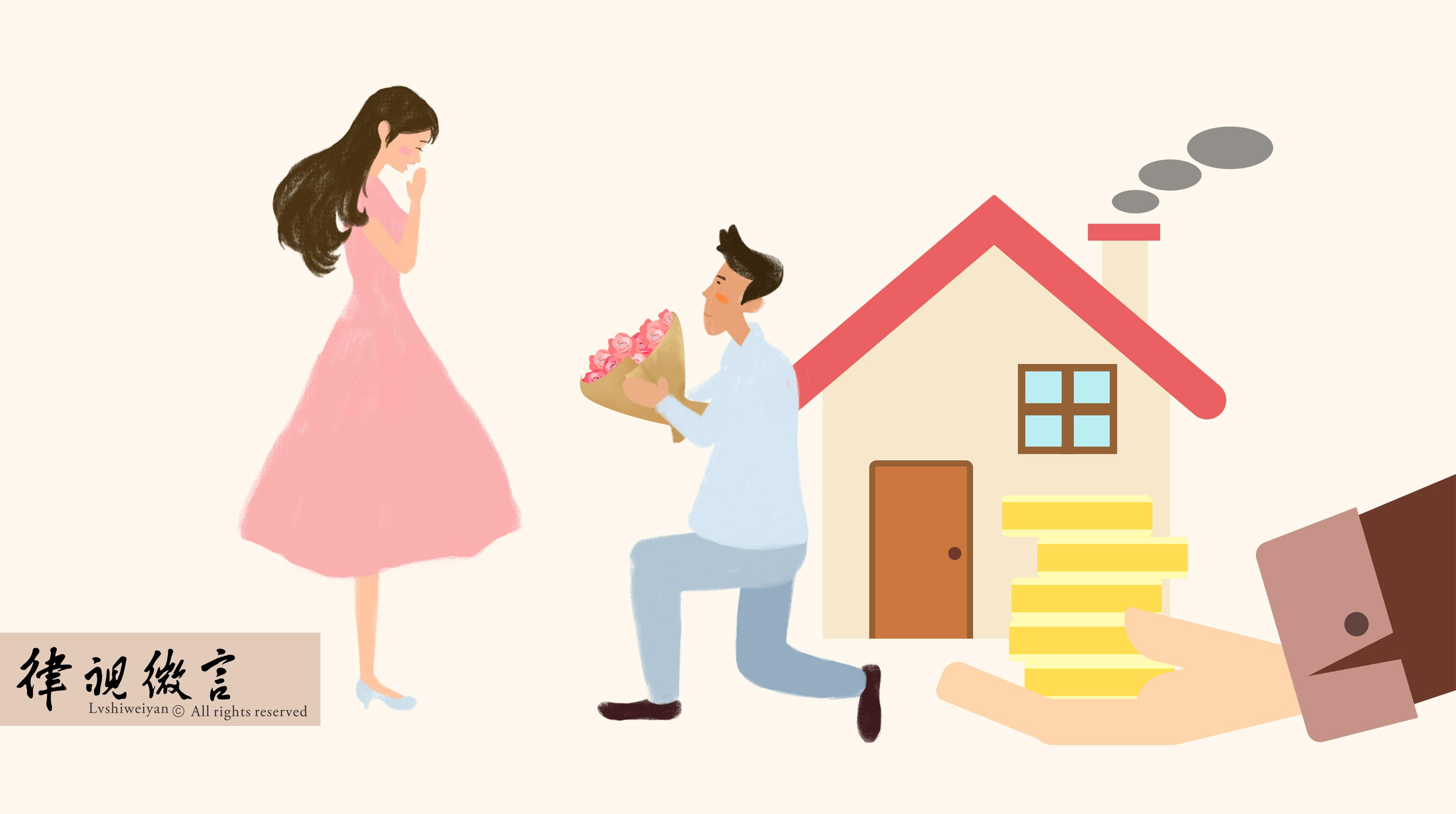 一方婚前全款买房，婚前在房产证上加对方名字的房屋产权归属情况 - 知乎