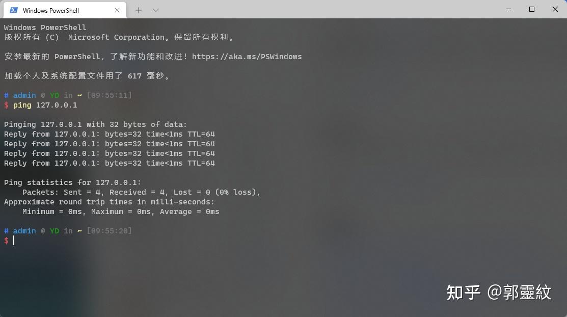 Windows terminal 