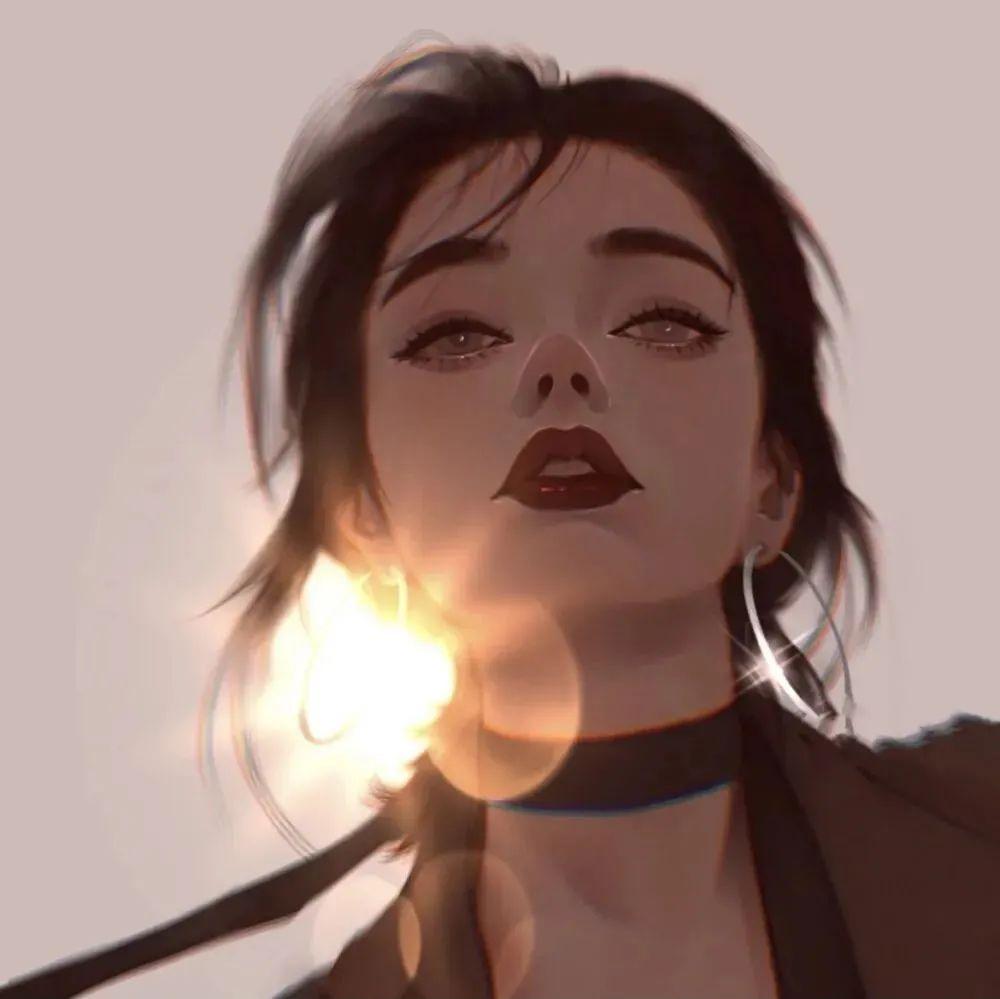 100张超级好看的女生头像-超好看女生头像 漫画