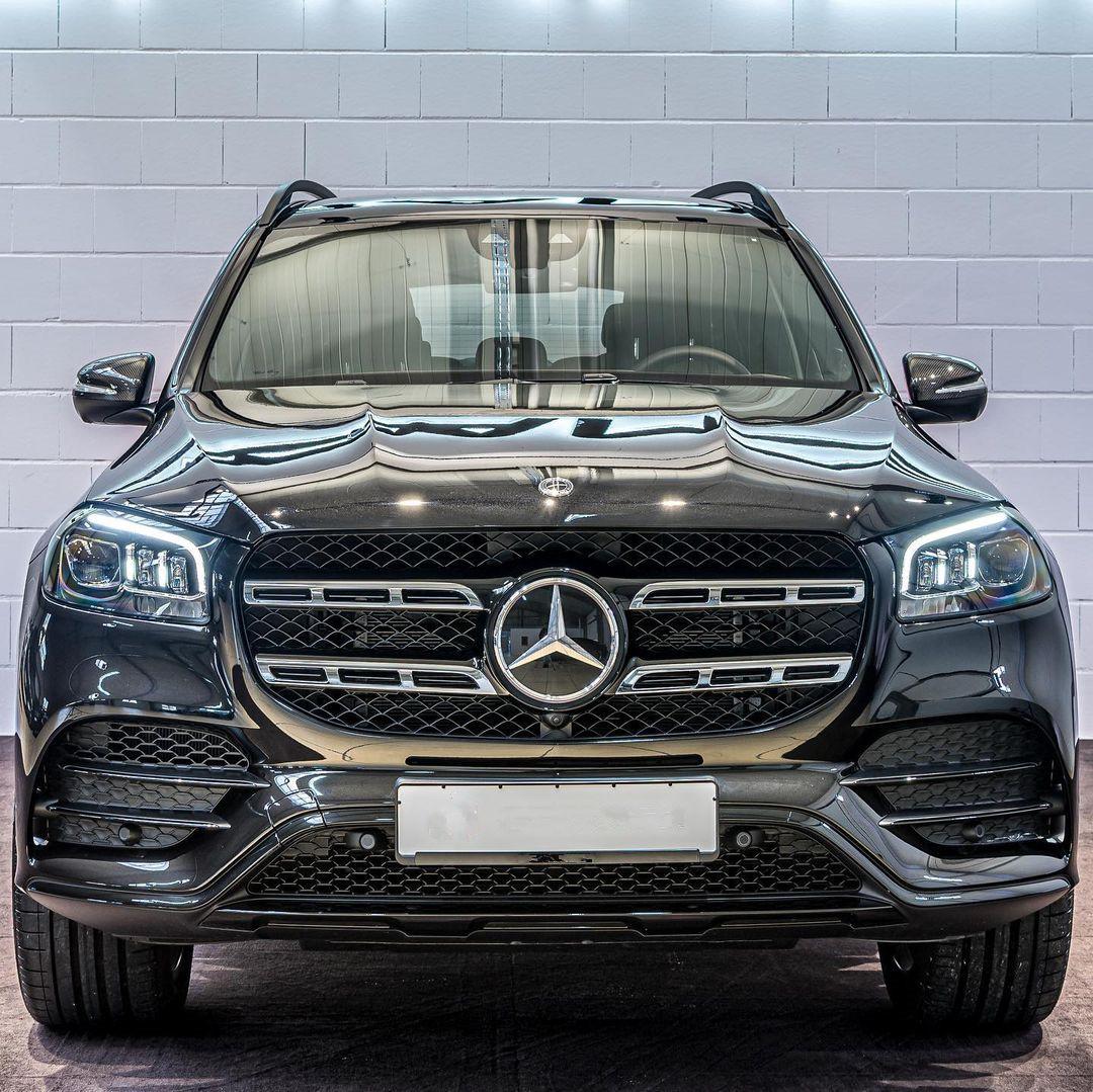 全新奔驰gls580实拍外观大气内饰豪华