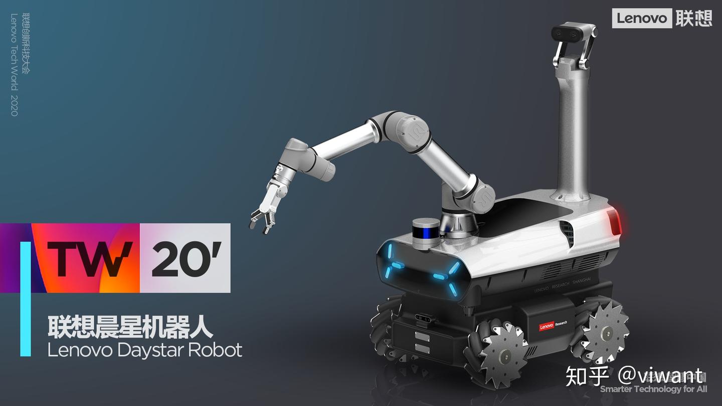 助力国产大飞机制造联想晨星机器人震撼了2020 Tech World全场- 知乎