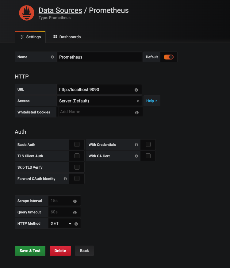 Prometheus grafana opengauss 