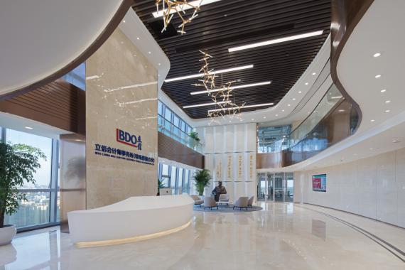 立信会计师事务所内敛舒适简约优雅