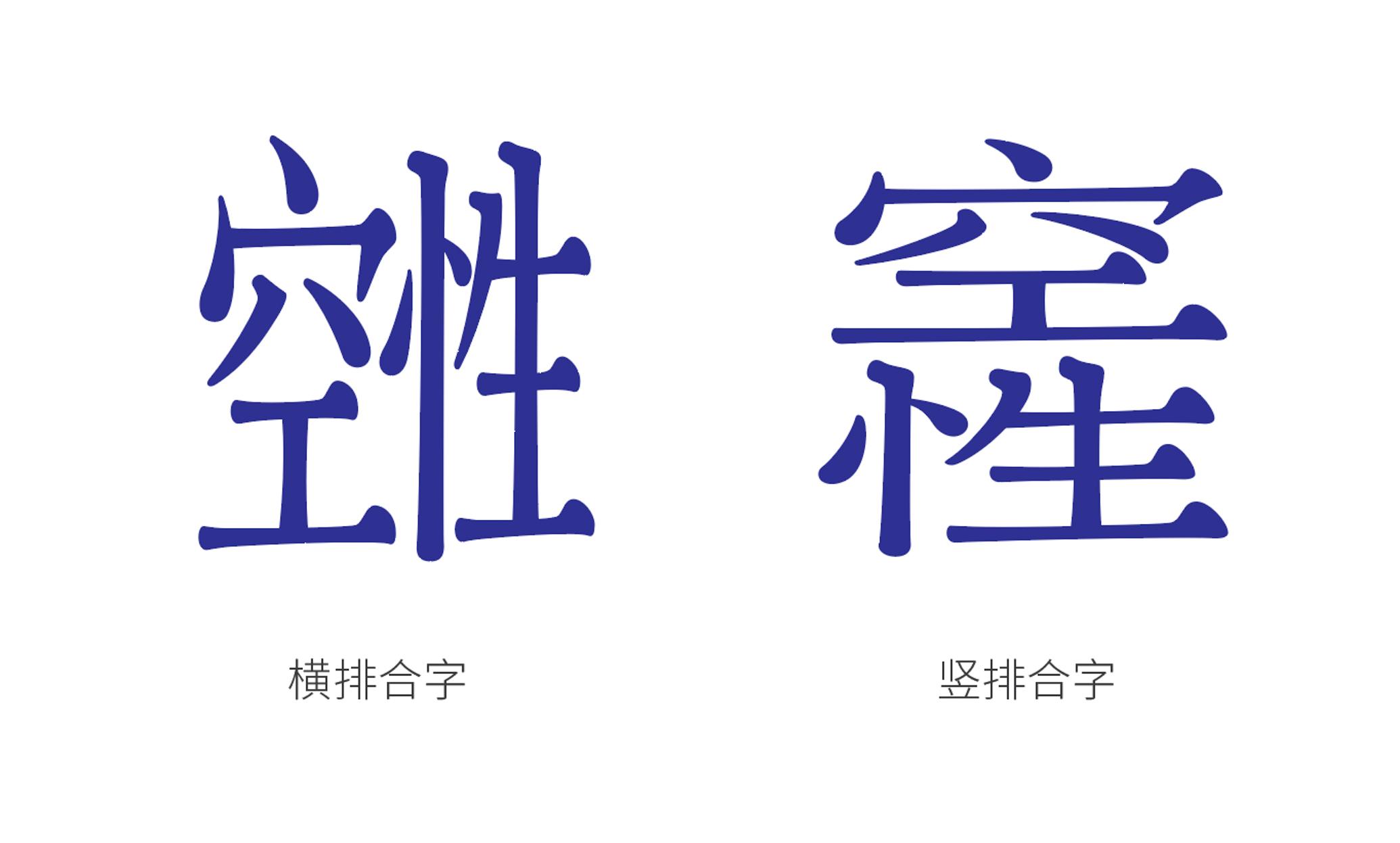 中文合字的探索 - 知乎
