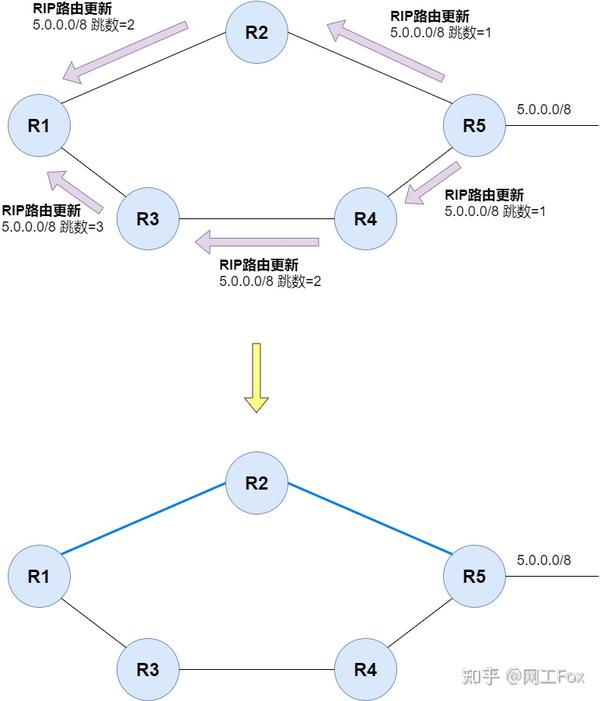 Rip R2p 图解 RIP :这玩意儿可以自动生成路由? - 知乎