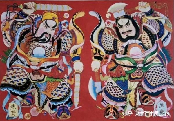 中国门神简史丨守卫门户的神灵 - 知乎