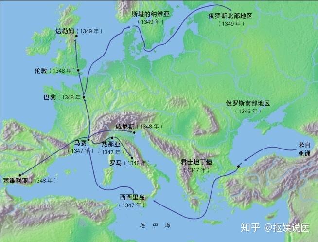 黑死病杀戮千万人类的宗师级传染病