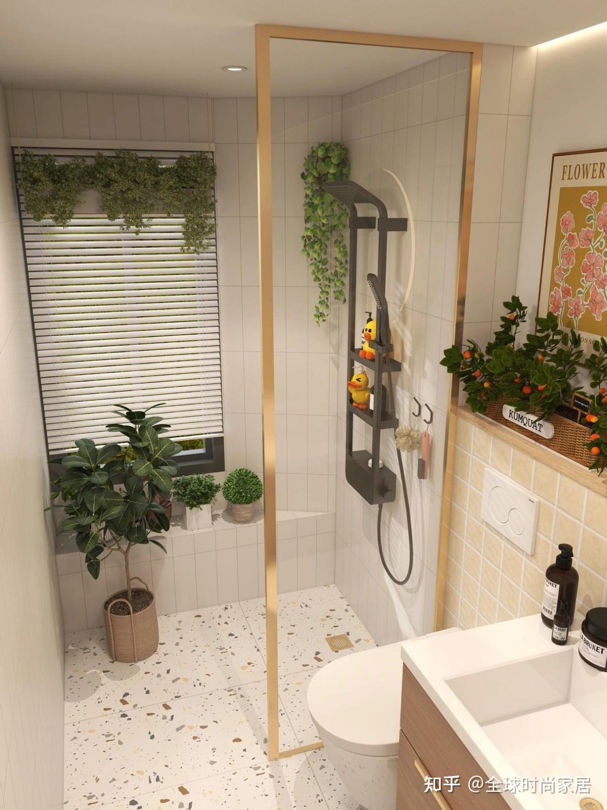 小户型卫生间这样布置温馨宜居接地气