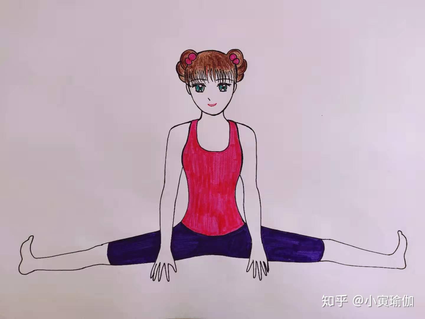 轻松说瑜伽英文坐角式英文口令瑜伽英文小课堂