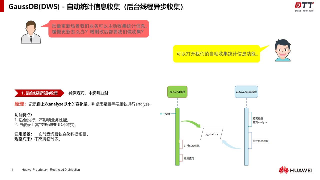 DTSE Tech Talk 第18期丨统计信息大揭秘，数仓SQL执行优化之密钥 - PmDaddy