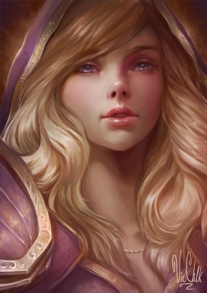 炉石传说图赏人物专题吉安娜篇