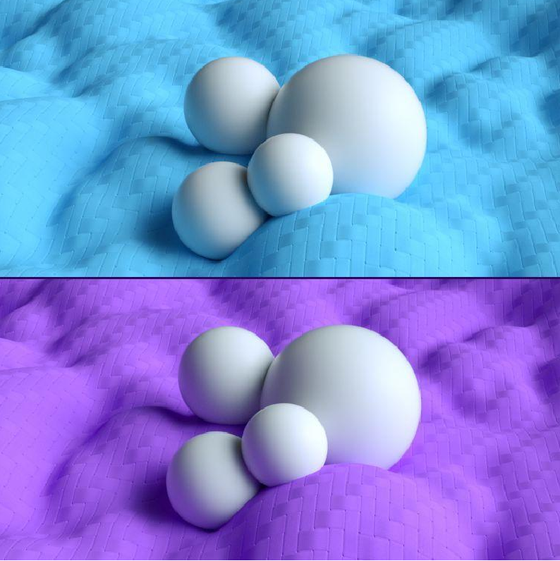 色彩基础:固有色,光源色,环境色的基本原理