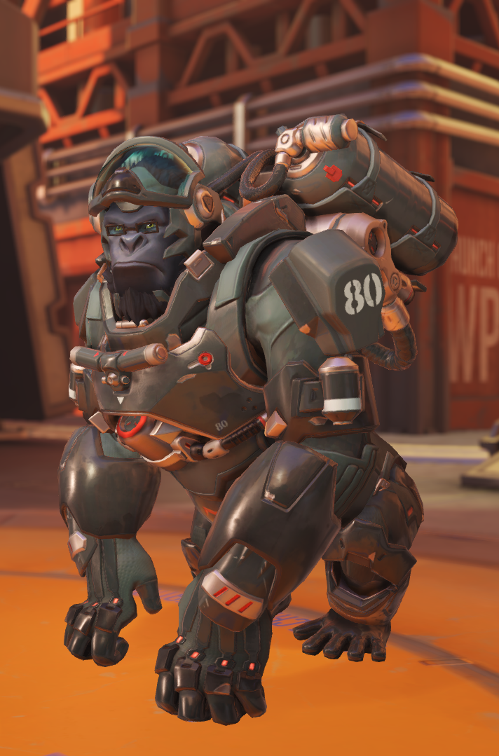 守望先锋皮肤鉴赏温斯顿