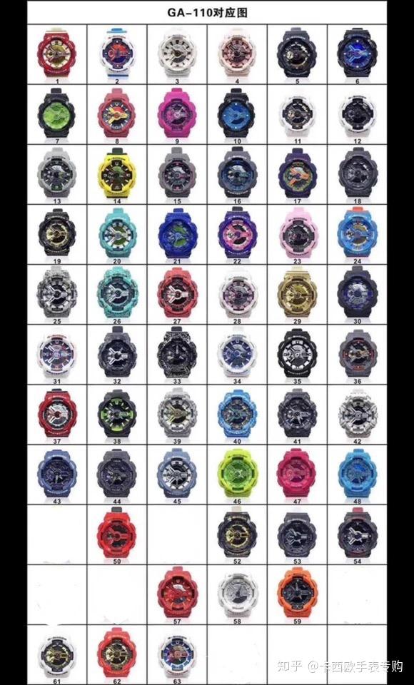 卡西欧运动手表ga110