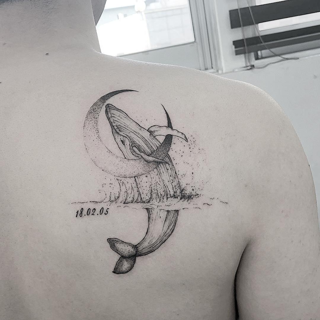 发现设计之美_26. 鲸鱼Tattoo - 知乎