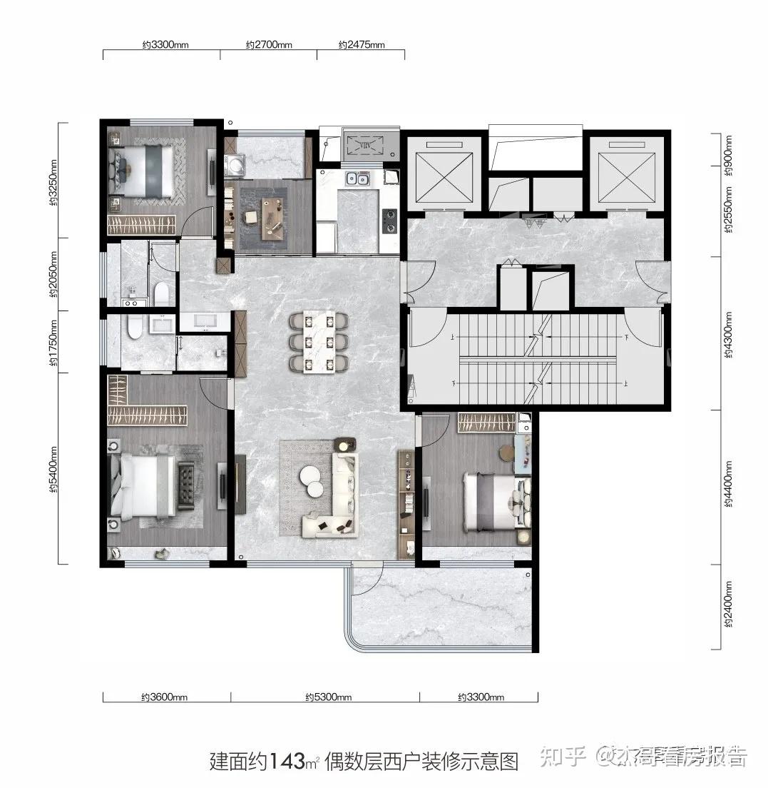 户型扛打 产品再升级〡保利天珺「深度测评」 - 知乎