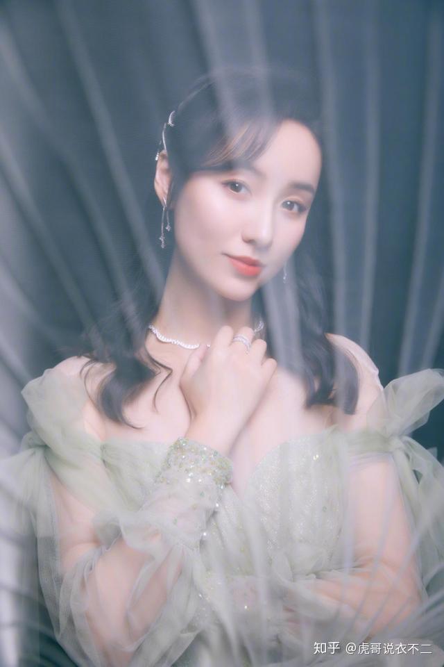 吕一气质太仙了,薄荷绿仙女纱裙撞脸刘诗诗,网友:仙女本仙 - 知乎