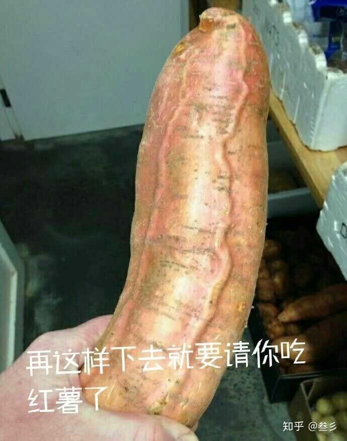 请你吃红薯表情包图片