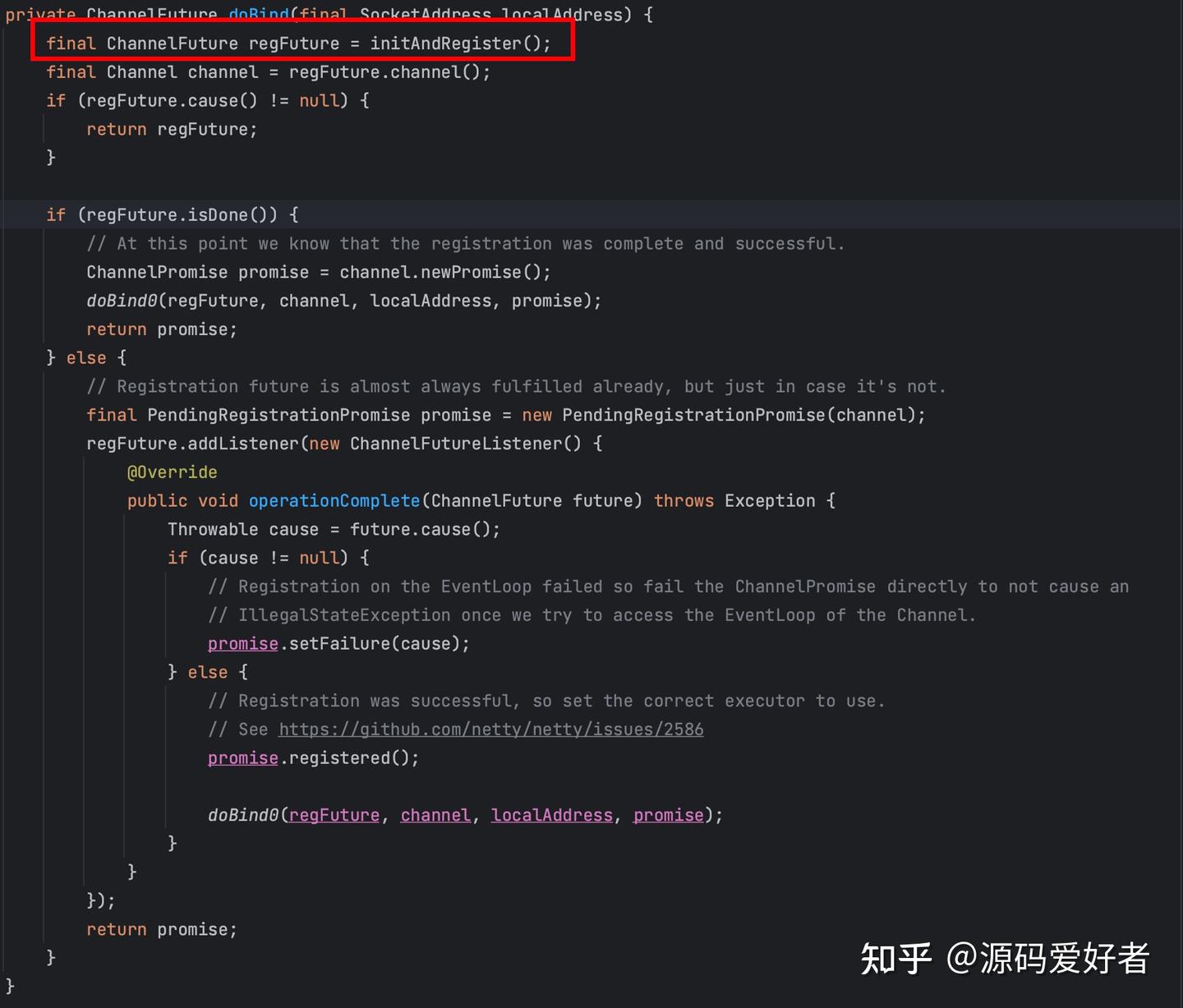 netty源码解析（三十四）---Netty启动2 让事件循环执行register - 知乎