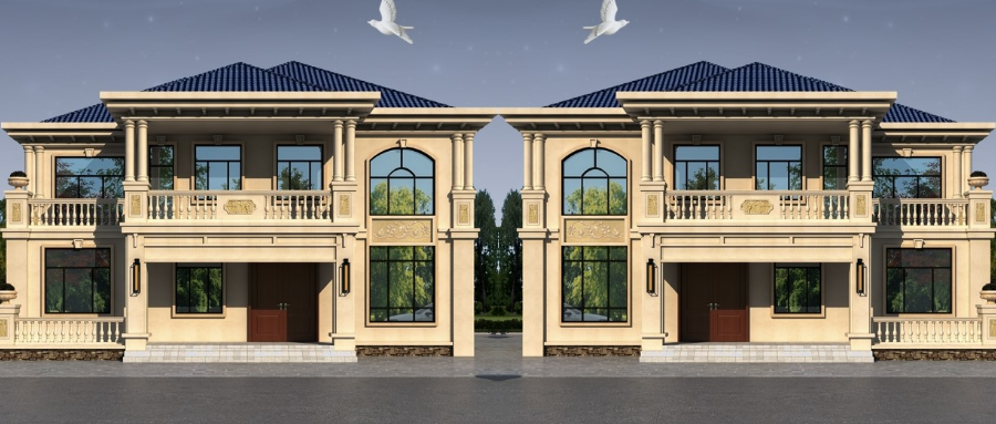 优品设计露台阳台这栋别墅双台搭配生活不累很有滋味