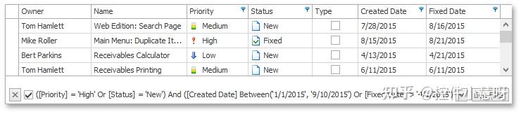 DevExpress WinForms中文教程:Data Grid - 过滤编辑器 - 知乎