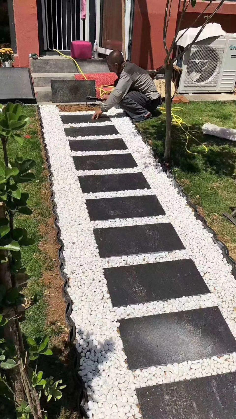 踏步石庭院汀步石