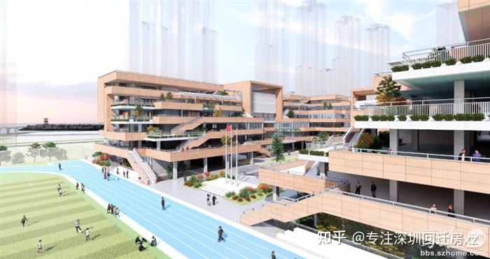 深圳外国语学校龙岗学校落地平湖,已开工,建成提供2820个学位 - 知乎