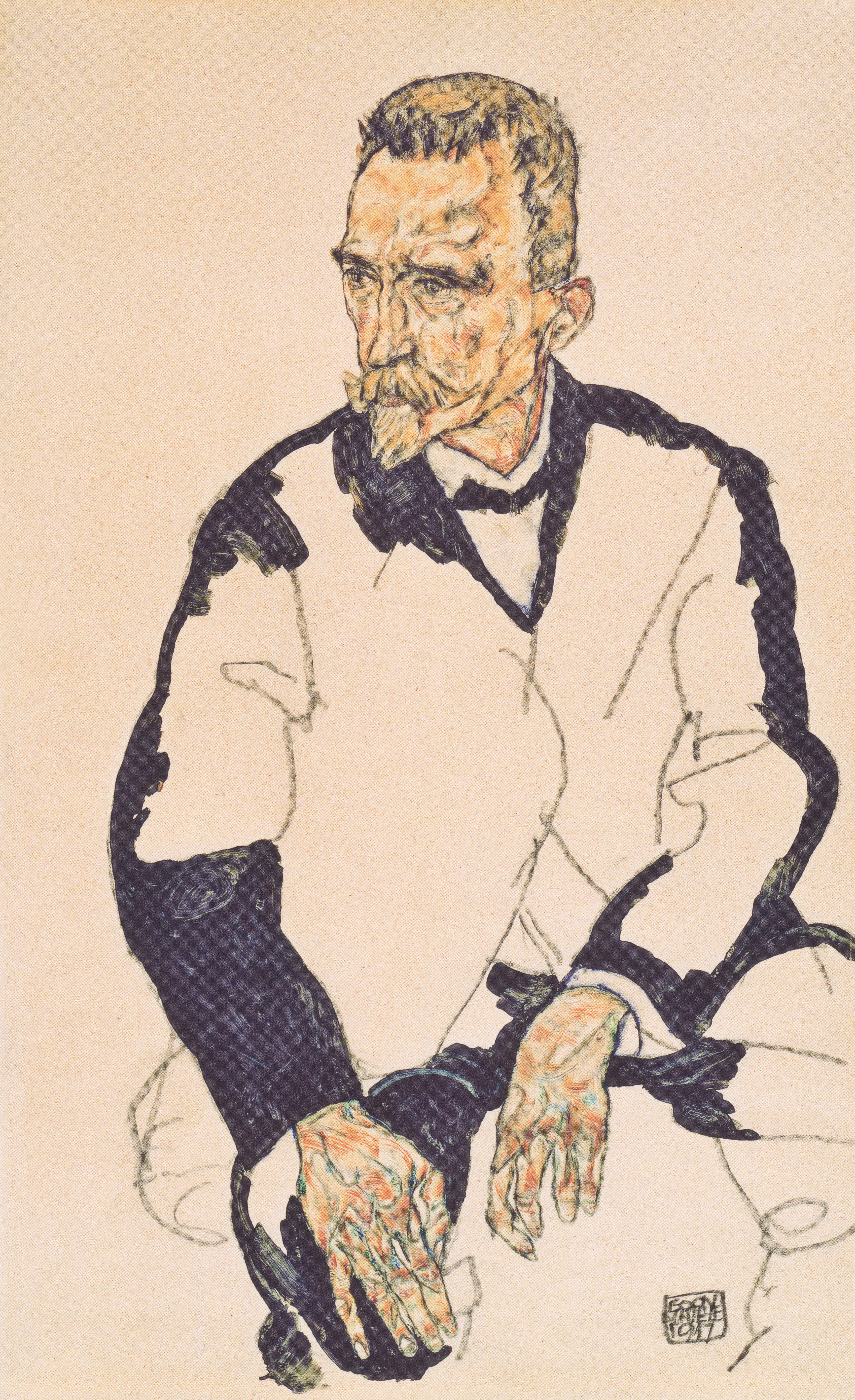 埃贡·席勒(egon schiele,1890年6月12日-1918年10月31日)