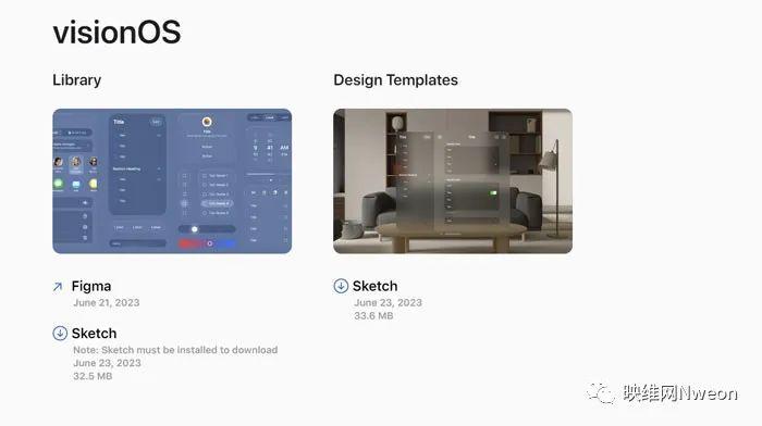 苹果发布新visionOS设计资源:Sketch库、Figma库及Sketch设计模板 - 知乎
