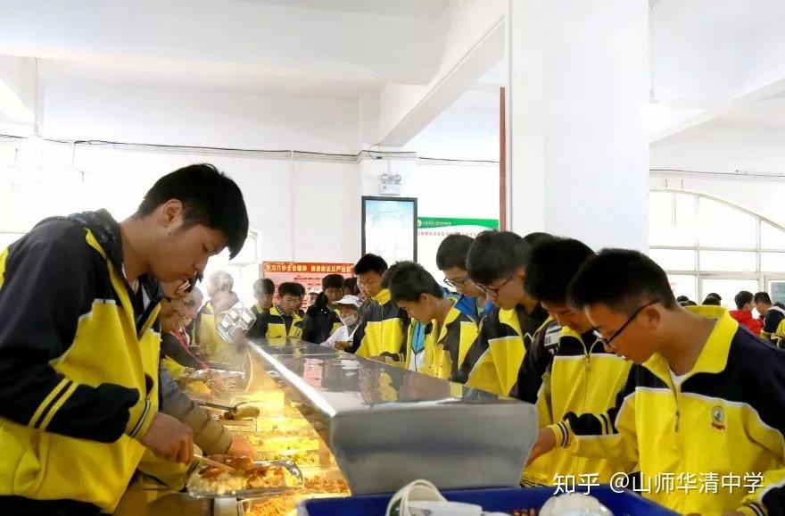 所有人这才是真正的华清中学食堂