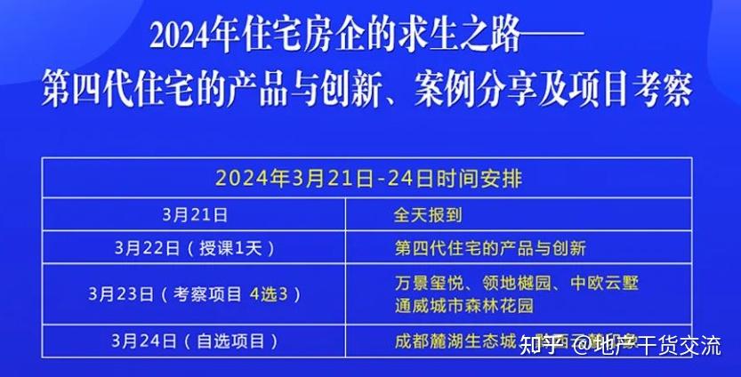 第四代住宅项目考察 房企的求生之路-第四代住宅的产品与创新、案例分享 - 知乎