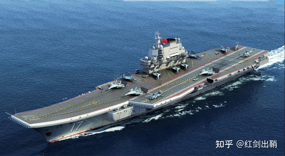 像之前2018年的时候,辽宁舰在船坞改造升级时,中国海军就处于无航母